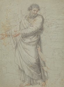 Aziz Paul Figürü Çalışması by Edward Francis Burney