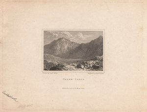 Cader İdris by Edward Francis Finden
