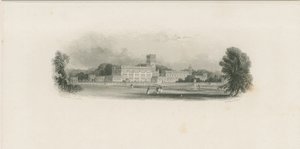 Trentham Hall: çelik gravür ve [?19. yüzyıl ortası] (baskı) by Edward Francis Finden