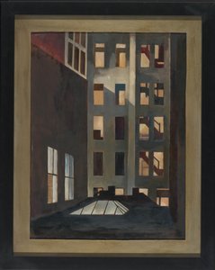 Çatılar, New York, 1916 dolayları (tuval üzerine yağlıboya) by Edward Franklin Fisk