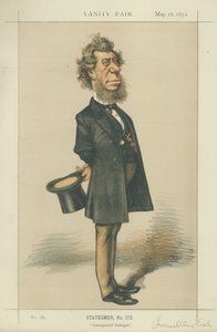 Amerikan Dışişleri Bakanı Hon Hamilton Fish by Edward Frederick Brewtnall