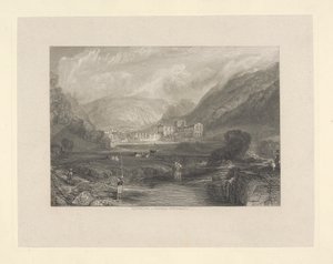 Rievaulx Manastırı, Yorkshire by Edward Goodall