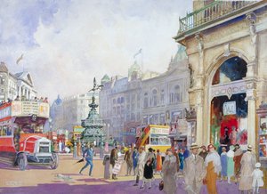 'Piccadilly Sirki', 1920 by Edward Harry Handley Read