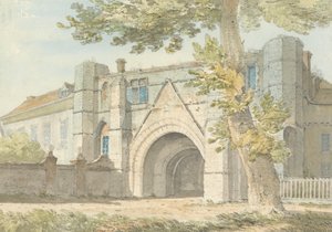 Abbey Gateway'i Okumak by Edward Hawke Locker