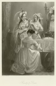 Beauty and Dress  by Edward Henry Corbould