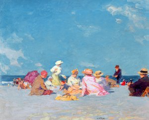 Öğleden Sonra Eğlencesi, c.1907-27 (tuval üzerine yağlıboya) by Edward Henry Potthast