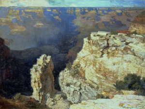 Büyük Kanyon (tuval üzerine yağlı boya) by Edward Henry Potthast