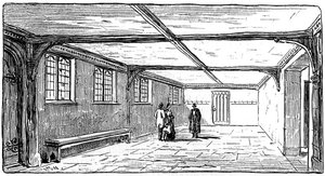 Guildhall, Stratford-upon-Avon, Warwickshire, 1885. by Edward Hull