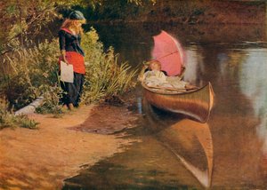 Marooned, 1909 by Edward John Gregory