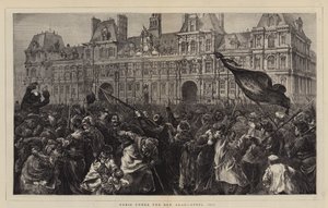 Paris, Kızıl Bayrak altında, Nisan 1871