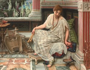 Chloe. Dulcis docta modos et citharae sciens (tuval üzerine yağlıboya)