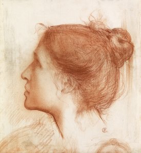 Bir Kadının Başı by Edward John Poynter