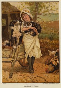 Rakipler (kromolitho) by Edward Killingworth Johnson
