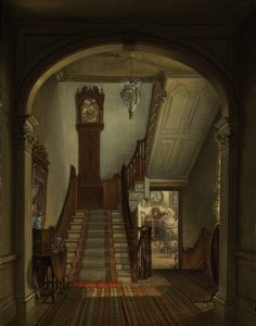 Merdivenlerdeki Eski Saat, 1868