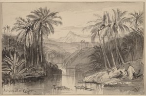 Avisavella, Seylan by Edward Lear