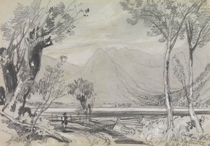 Patterdale'den Kardeşler Suyu by Edward Lear