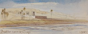 Dendour, 14:15, 31 Janaury 1867 (298) by Edward Lear