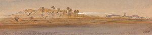 Faras Batı Şeria by Edward Lear