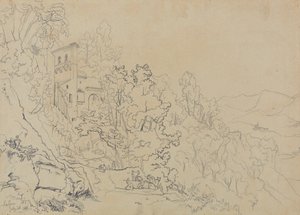 La Cava, 20 Temmuz 1838 by Edward Lear