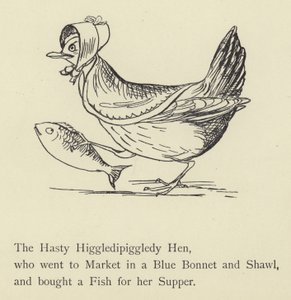 Aceleci Higgledipiggledy Tavuk by Edward Lear