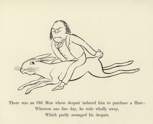 Çaresizliği onu bir Tavşan satın almaya iten Yaşlı bir Adam vardı. by Edward Lear