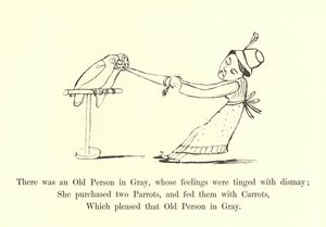 There was an Old Person in Gray, whose feelings were tinged with dismay  by Edward Lear