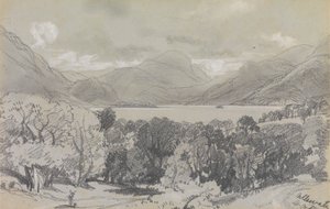Ullswater, 14 Ekim 1836 by Edward Lear