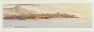 Cenova manzarası, 1864 by Edward Lear