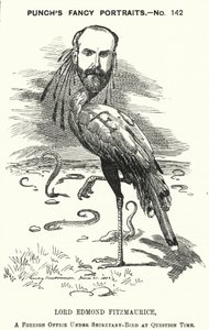 Yumruk karikatür: Edmond Fitzmaurice by Edward Linley (after) Sambourne