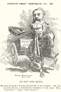 Yumruk karikatür: Sir Robert Fowler by Edward Linley (after) Sambourne