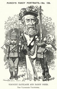 Yumruk karikatürü: Thomas Heron Jones, 7. Vikont Ranelagh ve Navan