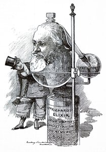 Benjamin Ward Richardson. by Edward Linley Sambourne