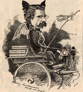 William Black çizgi film by Edward Linley Sambourne