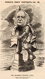Erasmus Wilson (1809-1884) by Edward Linley Sambourne