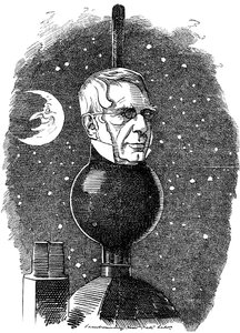 George Biddell Airy 1801-1892, İngiliz astronom ve jeofizikçi, 1883 by Edward Linley Sambourne