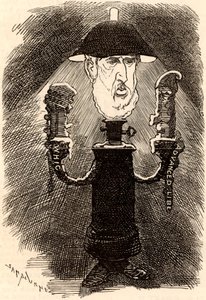 Spencer Compton Cavendish (1833-1908) İngiliz liberal devlet adamı by Edward Linley Sambourne