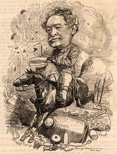 William Howard Russel (1821-1907) by Edward Linley Sambourne