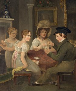 Bayan Sarah Cornock ve Üç Çocuğu, 1810 dolayları by Edward Matthew Pearce