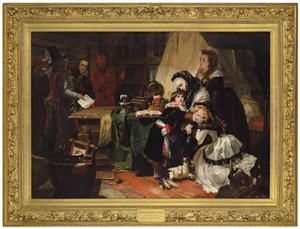 Marie Antoinette ve Oğlunun Son Ayrılığı, 1856