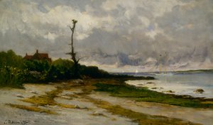 Newport, R.I., yak. 1877-1878. by Edward Mitchell Bannister