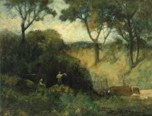 Selam, 1895. by Edward Mitchell Bannister