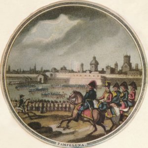 Pampeluna Savaşı, 1815, 1910 by Edward Orme