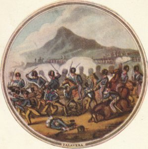 Talavera Savaşı, 1815, 1910 by Edward Orme