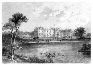 Buckingham Sarayı, Londra, 1899.
