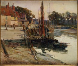 Bir Cornish Balıkçı Köyü, 1900