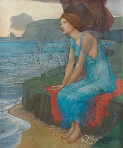 Naxos Adası'ndaki Ariadne (tuval üzerine tempera)