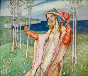 Bahar, 1911 by Edward Reginald Frampton