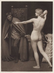 Il Pecorone: Gün XVIII, Roman II, Kontes Matilda (lito) by Edward Robert Hughes