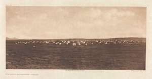 Portföy VI, Levha 192: Güneş Dansı Kampı-Piegan by Edward S. Curtis