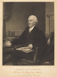 Rahip John Clowes by Edward Scriven after Joseph Allen